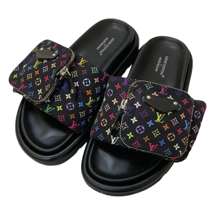 Weidian Takashi Murakami x LV Pool Pillow Comfort Shoes