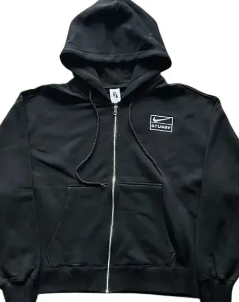 Weidian Ussy Zip Hoodie Black