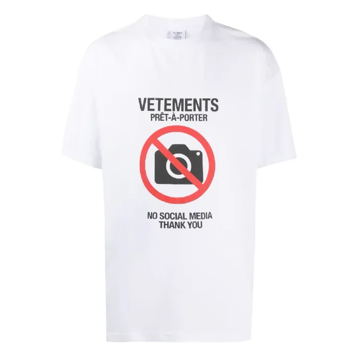 Weidian Vetements No-Photo T-Shirt