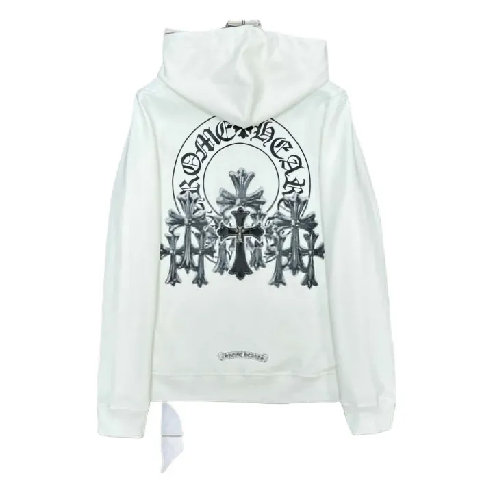 Weidian White Chrome Hearts Hoodie