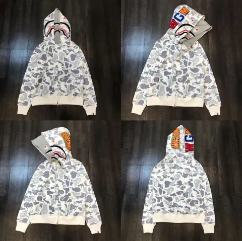 Bape Shark (Best Batch) option XX051 double cap white