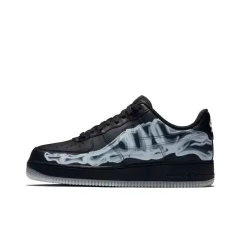 Air Force 1 Skeleton Black option black