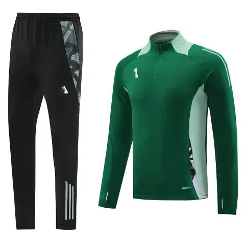 Nike Black-White Tracksuit Set option AD07 green