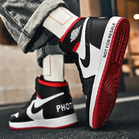 Jordan 1 High "Not For Resale" option NOT Banned Black Red