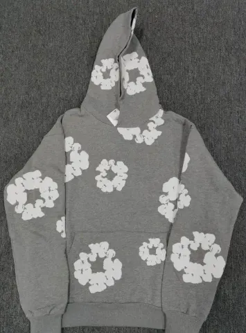 Denim Tears Offset Hoodie option grey
