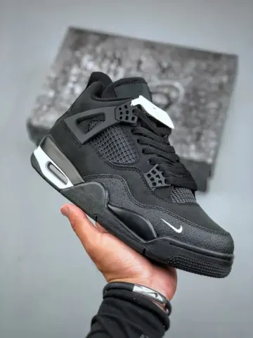 Jordan 4 Red Brick Shoes option QH H12 AJ4 Black and White HF4340-001