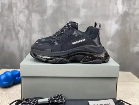 Balenciaga 3S Shoes Black option 8