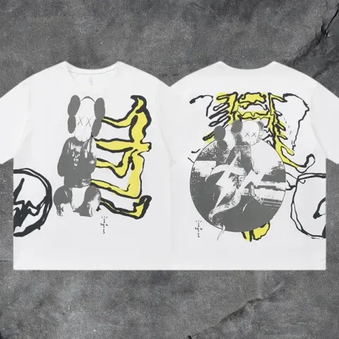 Travis Scott Tee 69cw option White TS07