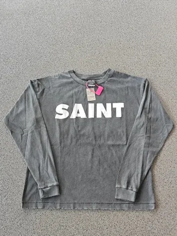 Saint Michael Longsleeve Hoodie option Classic LOGO crack ST621