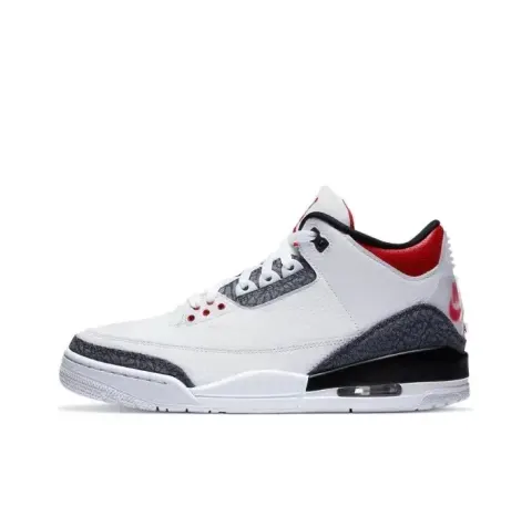 Budget Jordan 3 Shoes option Flame Red CZ6431-100