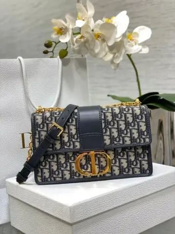 Dior 30 Montaigne Oblique option Large chain terms 25*16.5*8cm