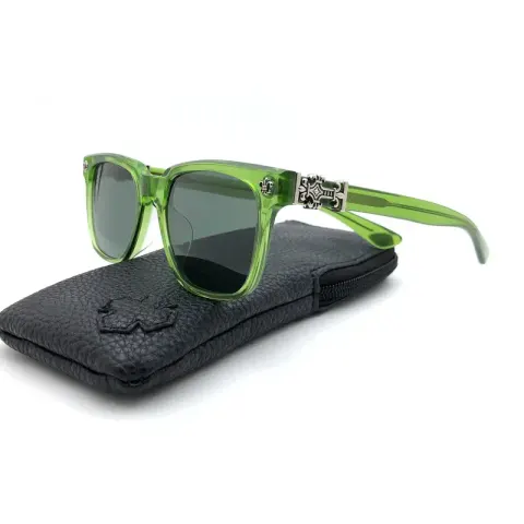 Chrome Hearts Sunglasses option Green/Green