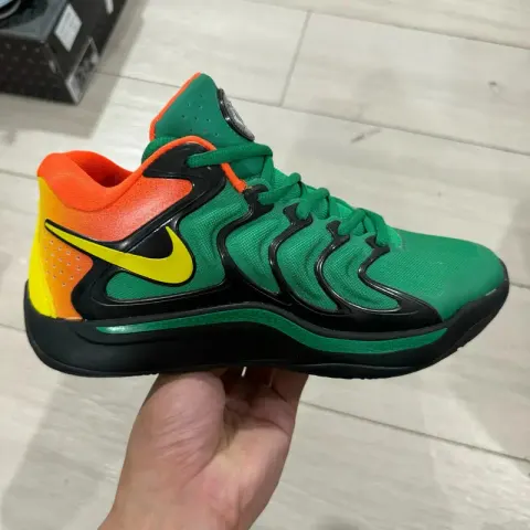Basketball Shoes KD 17 option Yellow green