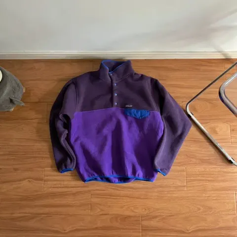 Patagonia Jacket option purple blue pocket