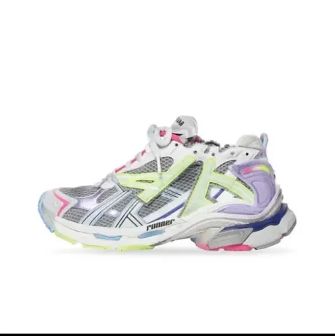Balenciaga Runner Black Red Graffiti option White dazzling color