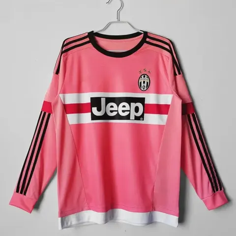 AC Milan Long Sleeve T-Shirt option Long-sleeve Juventus away 15/16
