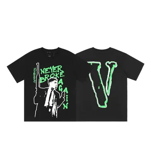 Vlone x Juice WRLD T-Shirt option 6152 black
