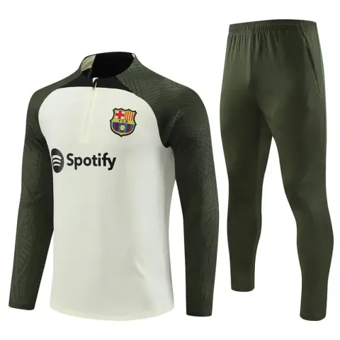 Barcelona Tracksuit option 2324 Barcelona creamy-white [steel press
