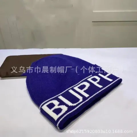 Burberry Beanie option navy blue