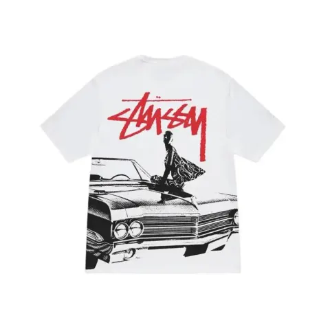 Stussy T-Shirt option White [car]]