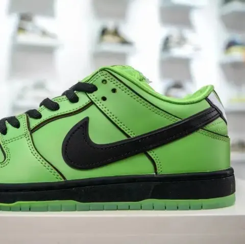 Dunk Powerpuff Shoes option Green Powerpuff Girls