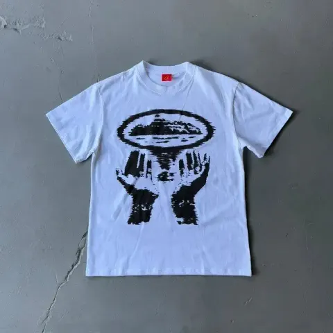 Corteiz T-shirts option White/high quality