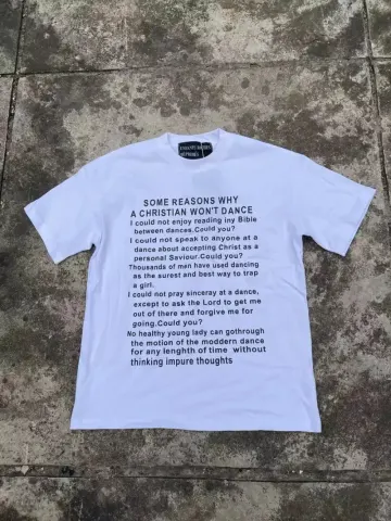 Enfans Tees option ERD Slogan White