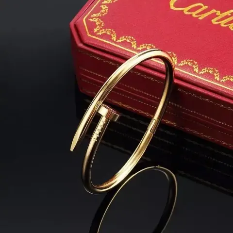 Cartier Bracelet option Nail Diamond Free Bracelet - Gold Women'