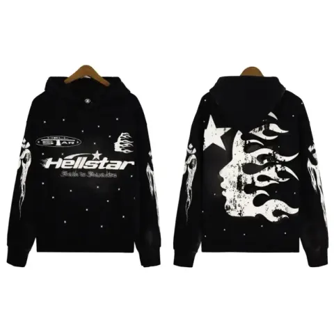 Hellstar Hoodie option Cotton hooded sweater DY-W02 black
