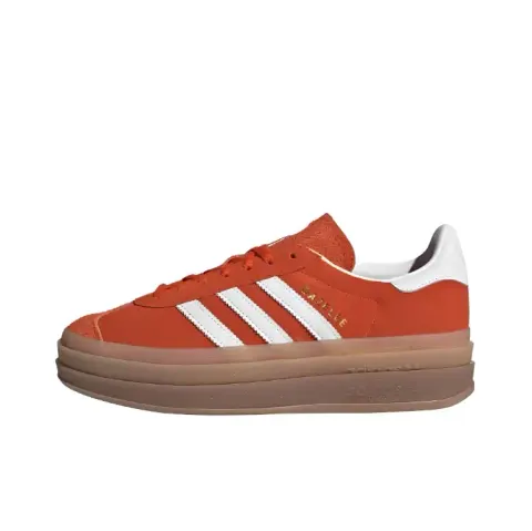 Adidas Originals Gazelle Bold option Red brown white IG8672