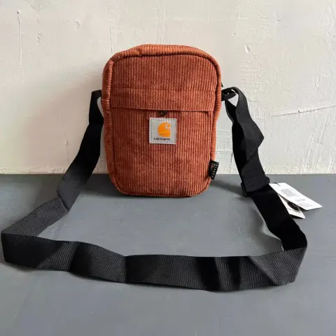 Carhartt Square Shoulder Bag option Card Corduroy Messenger Bag Brown