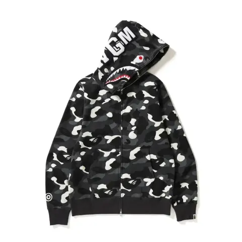 Bape Shark Hoodie (More CW) option 816 black