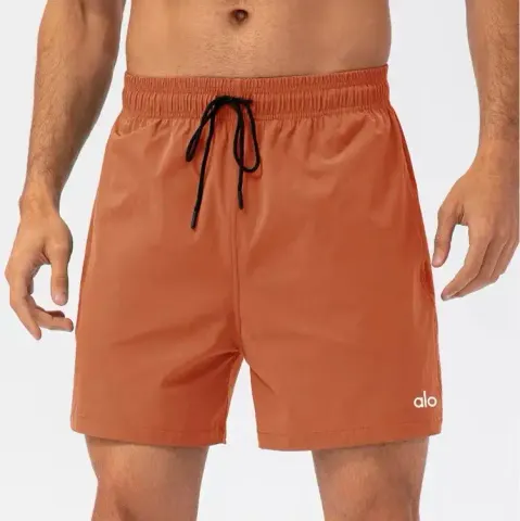 Lululemon Shorts option orange red