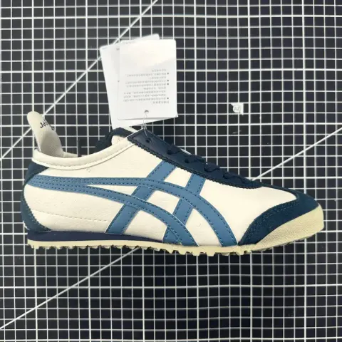 Tiger Mexico 66 Shoes option 1183A201-118 beige dark blue