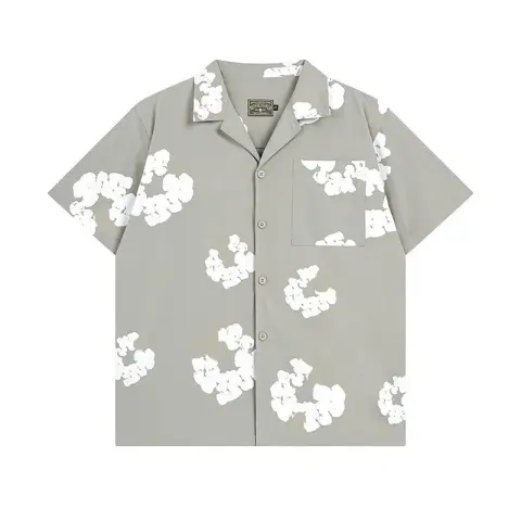 Denim Tears Shirt option Shirt light gray