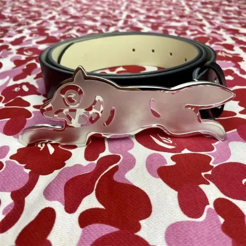Bape Belt option Silver Flying Dog