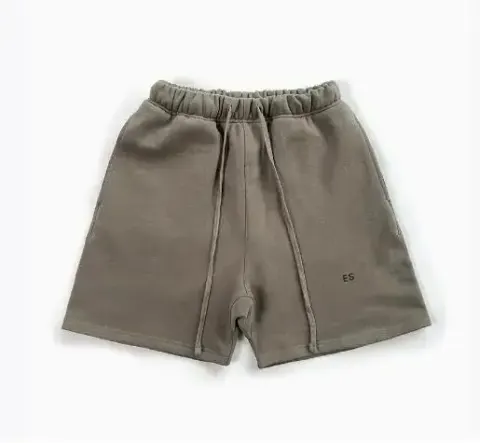 Essentials Shorts option Charcoal ash (terry loop