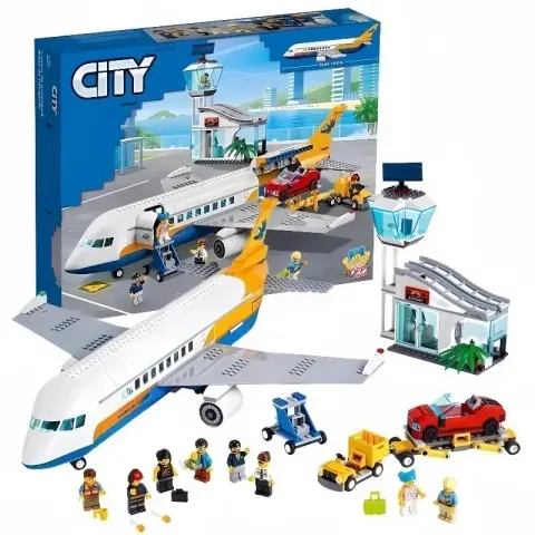 City High-Speed Passenger Train option X3761-City Passenger Aircraft-About 1.5KG