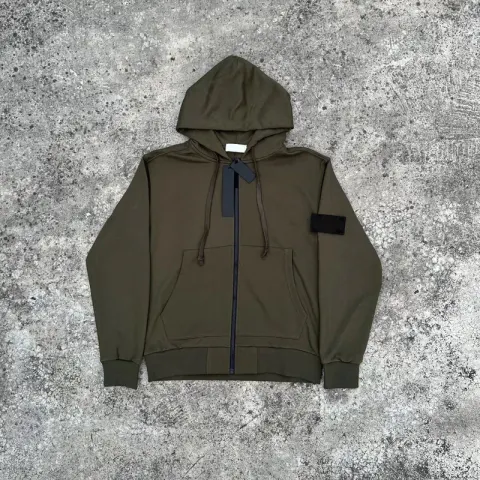 Stone Island Hoodie option Military Green