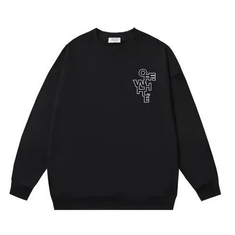 Off-White White Crewneck option 1039 black