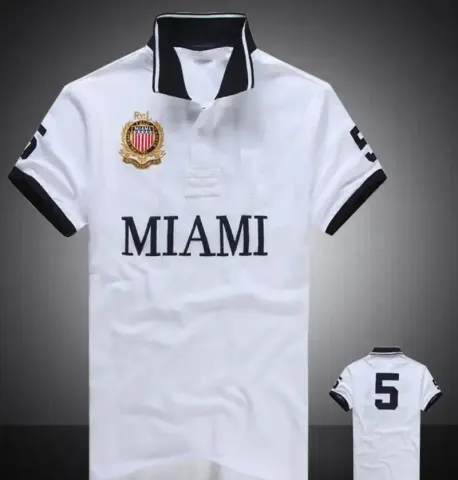 Ralph Lauren City Series Polo Shirt option Miami White
