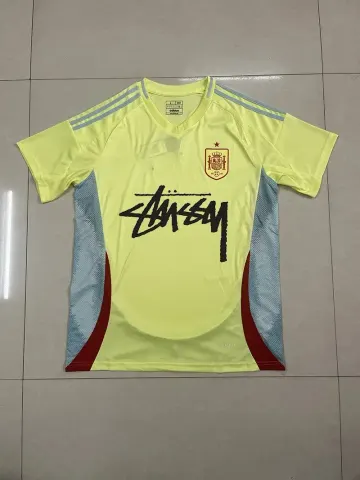 Stussy Jerseys option 2425 Spain away with letters