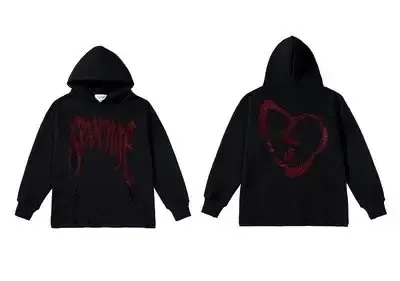 VLONE Hoodie option Hot Diamond Black Red Diamond