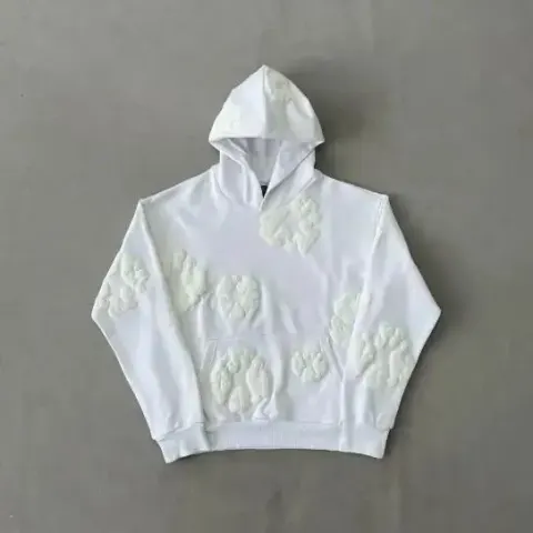 Denim Tears Hoodie ( All Colorways ) option XH01 White/Sweat/High version