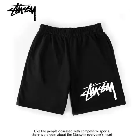 Stussy T-shirt option Black S033 Shorts]