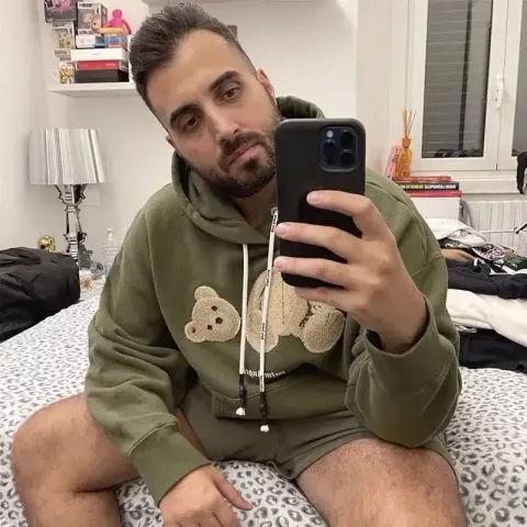 Palm Angels Hoodie option Army Green correct terry