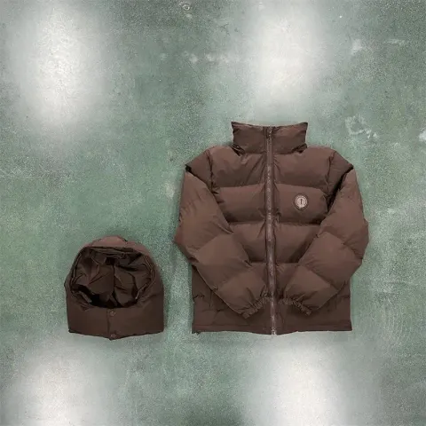 Shiny Trapstar Jacket option brown jacket