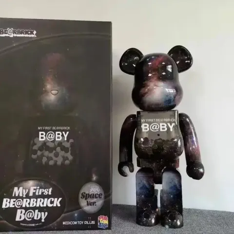 Unique Medium BearBrick option Starry Sky Through the Ages