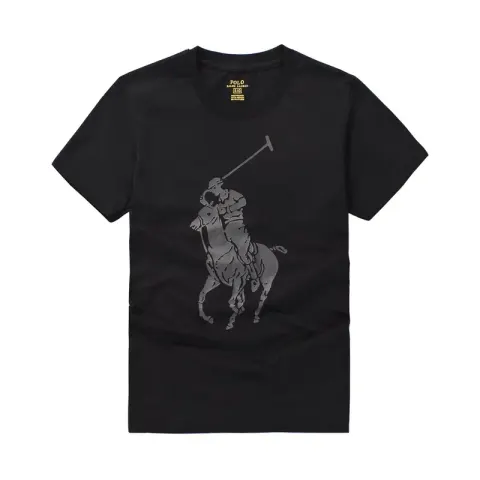 Polo Sport Round Neck T-Shirt option Large floral print in black