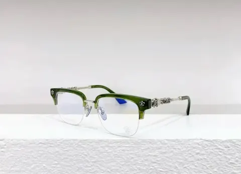 Chrome Hearts Sunglasses option Translucent green